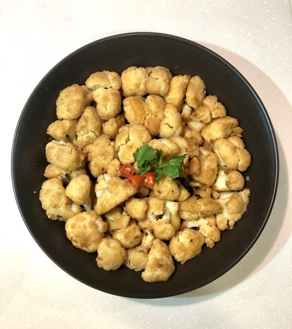 Spicy Stir Fried Cauliflower